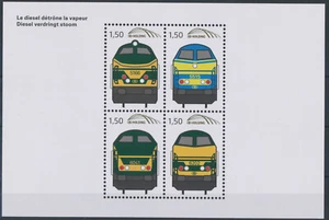 Belgium 2011 : Railway trains - good sheet very fine MNH. Face value 6 euro - Picture 1 of 1