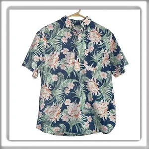 Chubbies The Resort Wear kurzärmliges geblümtes Hemd mit halben Knöpfen blau Größe Small - Bild 1 von 11