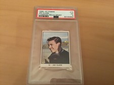 1966-67 PANINI  # 72 JIM CLARK 🇬🇧  CAMPIONI DELLO SPORT PSA EX 5 69183664