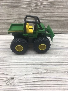 John Deere  ATV Pullback Dozer Gator Tread Thrasher Plastic Works ERTL - Picture 1 of 9