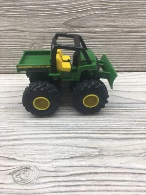 John Deere  ATV Pullback Dozer Gator Tread Thrasher Plastic Works ERTL - Image 1 of 4