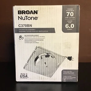 Broan-NuTone C370BN 70 CFM Replacement Motor Wheel for 695A Bathroom Exhaust Fan - Picture 1 of 17