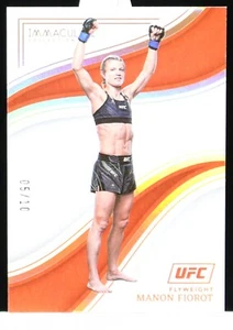 Panini Immaculate Collection UFC Manon Fiorot 2023 Base Oro #05/10 - Imagen 1 de 2