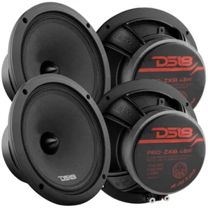 4x Altavoces bala de rango medio DS18 8" - PRO-ZXI8.4BM 350 vatios Rms 4-ohm - Imagen 1 de 5