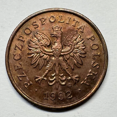 Polonia 1992 5 Groszy - Moneda #C-021 Foto 1 de 2