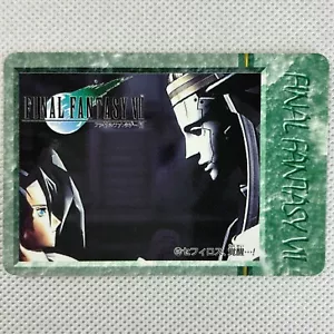 Final Fantasy VII Carddass Part2 No.89 Sephiroth Awakens Bandai 1997 Japan - Picture 1 of 8