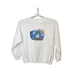 Koala Surf Mele Kalikimaka Sweatshirt Christmas Snowman Surfing XL 2014 - Picture 1 of 4