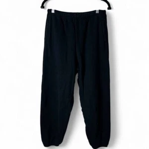 La Voûte Women's Cotton Sweatpants Loungewear Elastic Waist Heavyweight Sz. S/M - Picture 1 of 6
