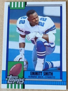 EMMITT SMITH HOF 1990 TOPPS TRADED Rookie Card #27T NM-MT Condition - Picture 1 of 2