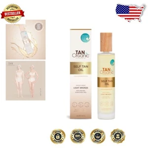 Natural Self Tanning Oil - Eco Certified & Easy Application for All Skin (100ml) - Picture 1 of 4
