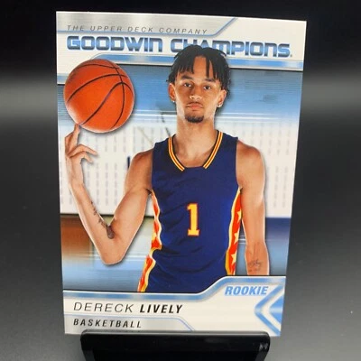 2023 Upper Deck Goodwin Champions #28 Dereck Lively RC Dallas Mavericks - Image 1 of 2