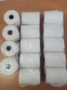 14 EC Cash Thermo Rollen 57 mm breit - 25 m lang mit SEPA Lastschifttext - Bild 1 von 1