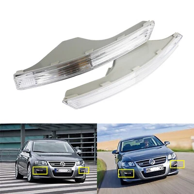Für VW Passat 3C B6 Limo/Kombi 05-10 Front Stoßstange Blinker Haus Links+Rechts - Bild 1 von 4