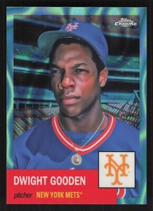 2022 Topps Chrome Platinum Anniversary #10 Dwight Gooden Aqua Lava #'d /299
