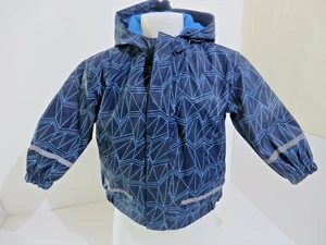 X-MAIL gefütterte Matschjacke Gr. 80 86 blau Kinder Kleidung Winterjacke Jacke - Bild 1 von 4