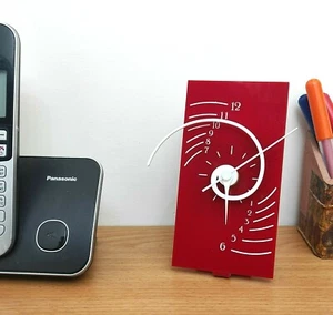 Reloj de escritorio en espiral único, ETA, matemático, sofisticado, diseño innovador, regalo - Imagen 1 de 15