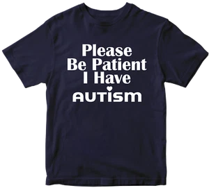 Camiseta Please Be Patient I Have Autism Awareness Raise Together Cumpleaños Regalos - Imagen 1 de 14
