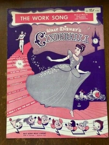 Disney (c) 1949 Cinderella The Work Song Noten - Bild 1 von 2
