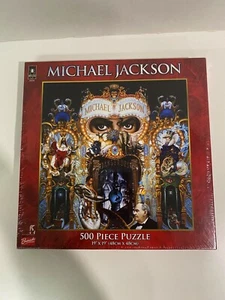 NEW Michael Jackson Dangerous 500 Piece Puzzle King of POP SEALED - Picture 1 of 2