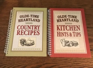 2 Olde Time Heartland Country Recipes and Kitchen Hints and Tips - Picture 1 of 4