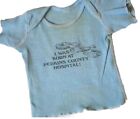 Vintage 70s Boys 3 Mo Infant PERKINS HOSPITAL T-shirt