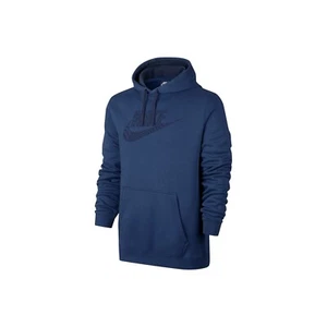 Nike Men's Long Sleeve Hoodie - Blue, Size 2XL - Picture 1 of 5