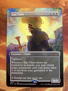 MTG Borderless Sun Titan Secret Lair: 30th Anniversary Countdown Kit! - Foto 1 di 2