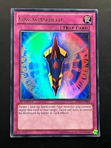 Gagagashield Ultra Rare ZTIN-EN005 Yugioh 1st Edition Card - Picture 1 of 2