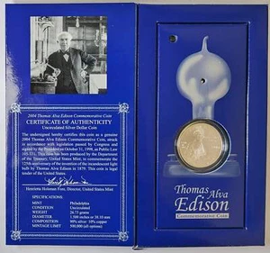 2004-P $1 EDISON COLLECTOR'S MINT SET  - Picture 1 of 6