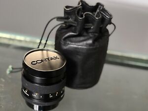 Contax Carl Zeiss Sonnar 85mm f2.8 T* Lens with Original Pouch