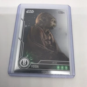 2022 Star Wars Chrom Yoda #51 Jedi - Bild 1 von 2