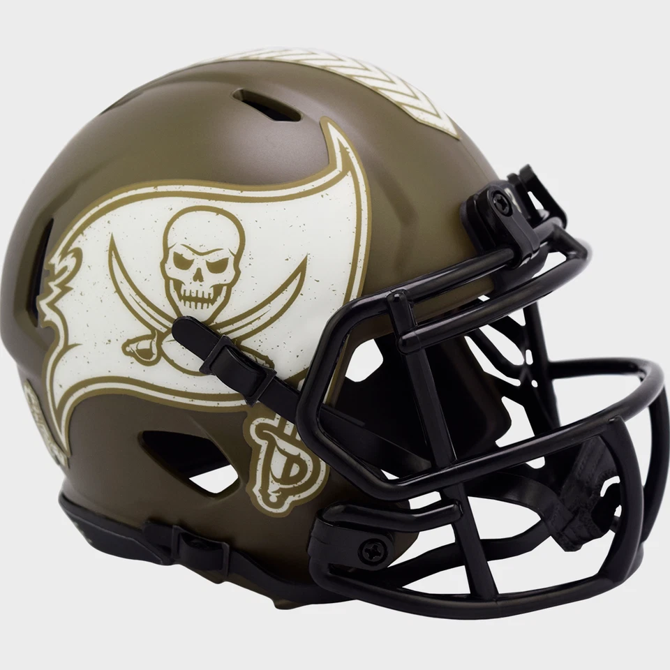 Riddell Speed Mini Football Helmet SALUTE Buccaneers