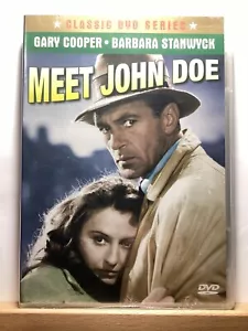 Meet John Doe (DVD, 1941 - Black & White) Gary Cooper - Barbara Stanwyck - Imagen 1 de 3