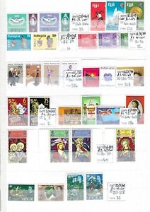 Commonwealth Stamps - 10 Sets - UMM. Condition V Good. REF BP 8