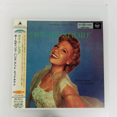 Dinah Shore Holding Hands At Midnight Japan Mini-LP CD RCA BVCJ-37388 OBI Vocal - Image 1 of 4