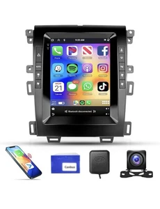 9.7" For Ford Edge 2015-2018 Car Stereo Radio Carplay Android BT GPS Navi 2+64GB - Bild 1 von 6