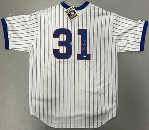 Greg Maddux Autographed Majestic Cooperstown Collection Chicago Cubs Jersey BAS - Picture 1 of 4
