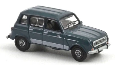 MODELLINO AUTO STATICO NOREV RENAULT 4 1986 CLAN SEQUOIA VERDE SCALA 1/87 - Immagine 1 di 4