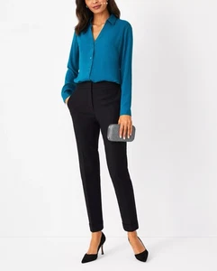 Ann Taylor 98 $ The High Rise Cuffed Ankle Pant Größe 6 - Bild 1 von 6