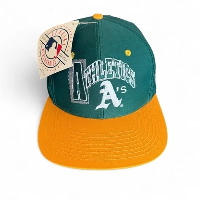 Oakland Athletics A's Snapback Sombrero Gemelos Empresa Clark Ropa Deportiva Juvenil OSFA Foto 1 de 4