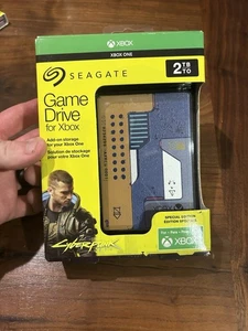 Seagate Game Drive 2TB for XBOX Cyberpunk 2077 Special Edition NEW - Unopened - Picture 1 of 1