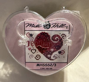 MILL HILL SIMPLY SENSATIONELLER KALENDER SERIE FEBRUAR GLASPERLEN SET Neu geöffnet - Bild 1 von 9