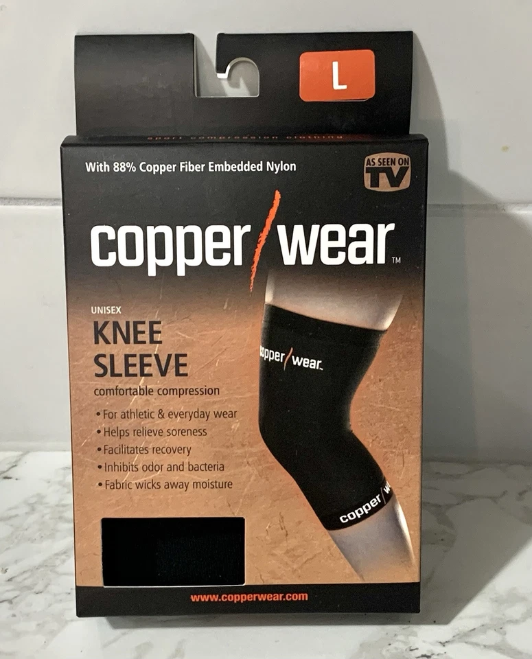 Copper Wear Compression Elbow Sleeve, Extra Large