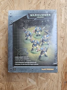 Warhammer 40k Space Marine Scouts Metal Boxed 1998 New Sealed - Picture 1 of 4