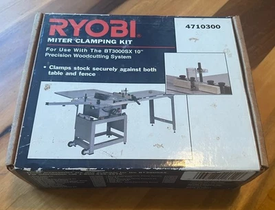 Ryobi BT3000/3100 Table Saw OEM Miter Clamping Kit #4710300 NEW in Original Box - Image 1 of 3