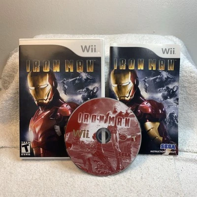 Iron Man Nintendo Wii Marvel 2008 Complete Mint Disc Tested More Games In Store - Image 1 of 4