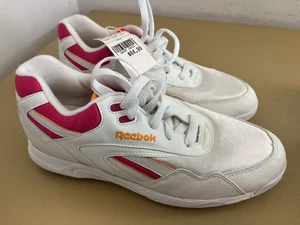 Reebok Mujer Talla 7.5 T.H.R. Zapatos para caminar, 11-8152, con caja, blancos, vintage - Imagen 1 de 16