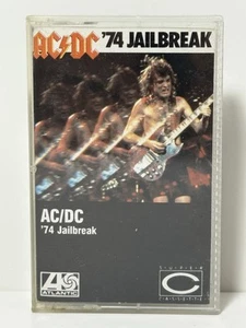 AC/DC - ‘74 Jailbreak - (Cassette Tape, 1984) CBS Canada Clear Cassette - Imagen 1 de 6