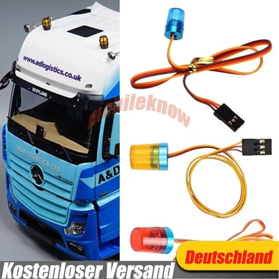 1/3X Auto RC LED Warnleuchte Rundumleuchte Rundumlicht Lampe 5 LED Aluhalterung - Bild 1 von 4