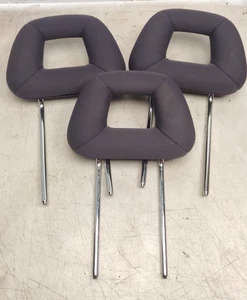 Mercedes A-Klasse W168 / 3-Stück Kopfstütze Kopflehne Sitz Sitzbank hinten Grau - Bild 1 von 3